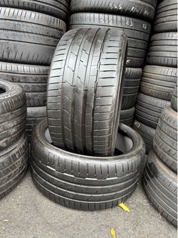 Tengo un par de llantas en muy buenas condiciones, marca HANKOOK 285/30 ZR 22 instaladas y balanceadas por el mismo precio $150