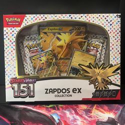 151: Zapdos ex Collection Pokemon (Factory Error)