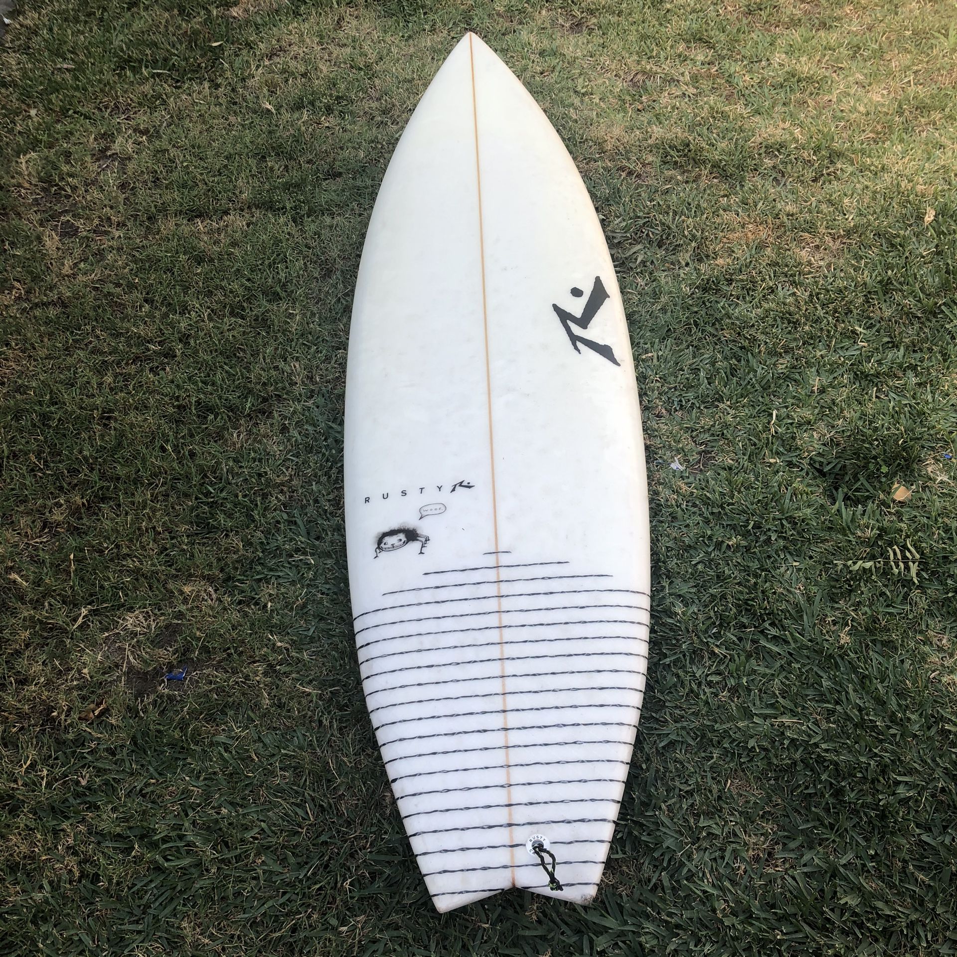 Rusty surfboard