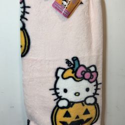 Halloween Hello Kitty Blanket 