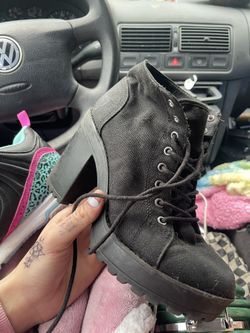 Combat Style High Heels Size 8 W $25 OBO