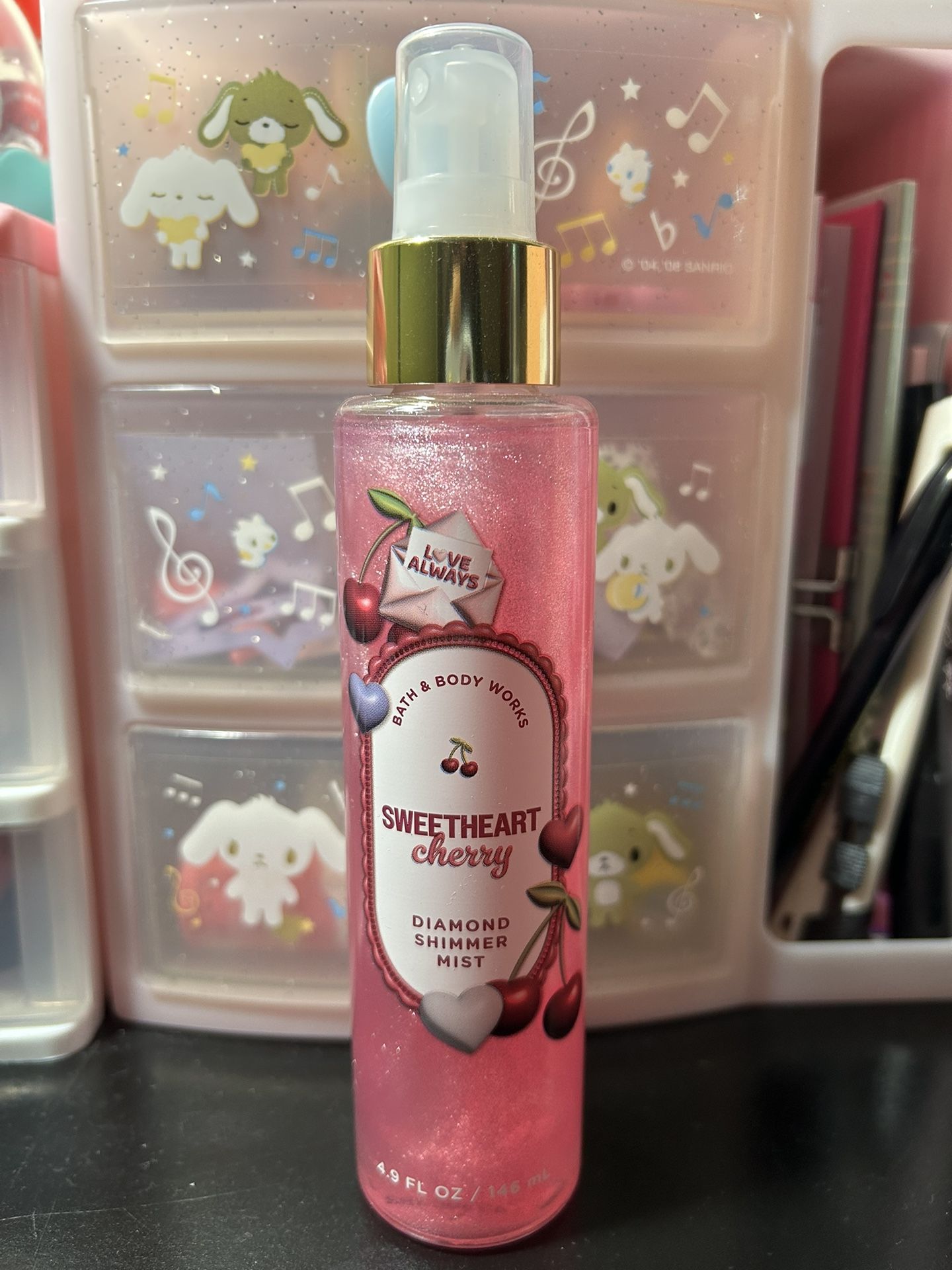 Bath & Body Works Sweetheart Cherry Glitter