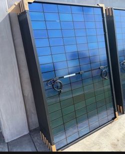 450w ZNShine solar panels black/black 45x69.5" 55 Ibs