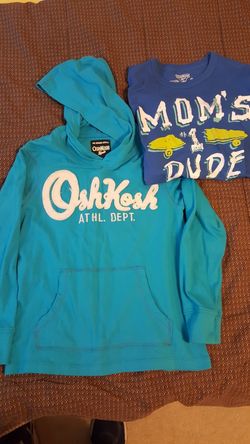 Osh Kosh shirt with hood & T.