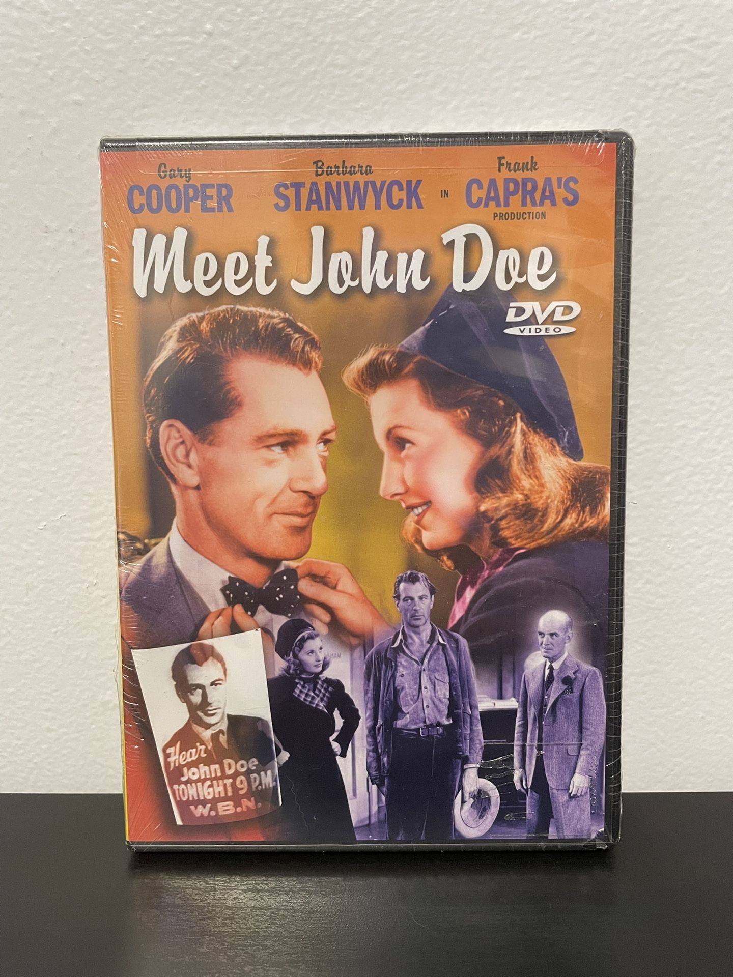 Meet John Doe DVD NEW SEALED Gary Cooper 1941 Black & White Oldies