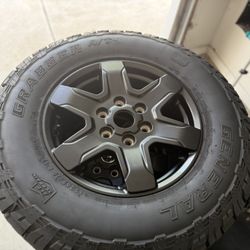 Ford Bronco Tires/Rims (x5)