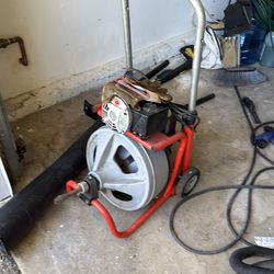 Ridgid snake plumbing