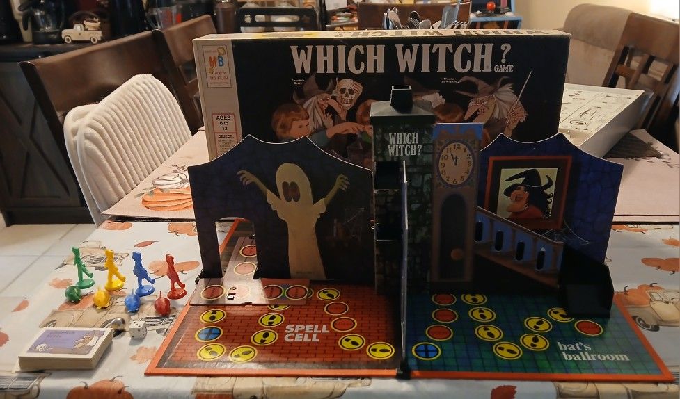 Which Witch 70's Milton Bradley spooky board game.