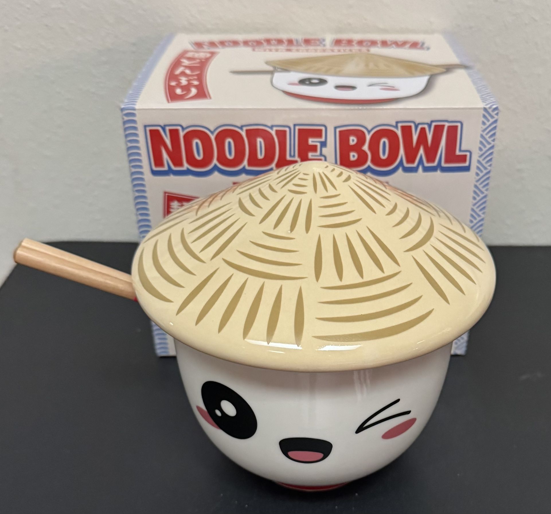 NEW Noodle Bowl with Chopsticks just $15