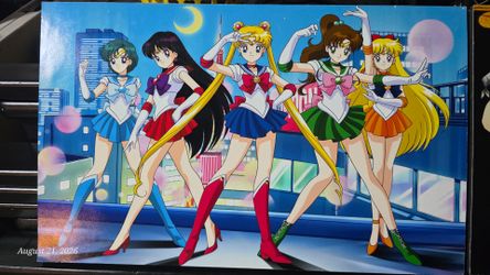 Sailor Moon Inner Senshi Anime Art Print