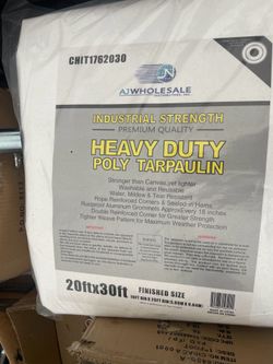 Lona heavy dury 20 x 30ft.