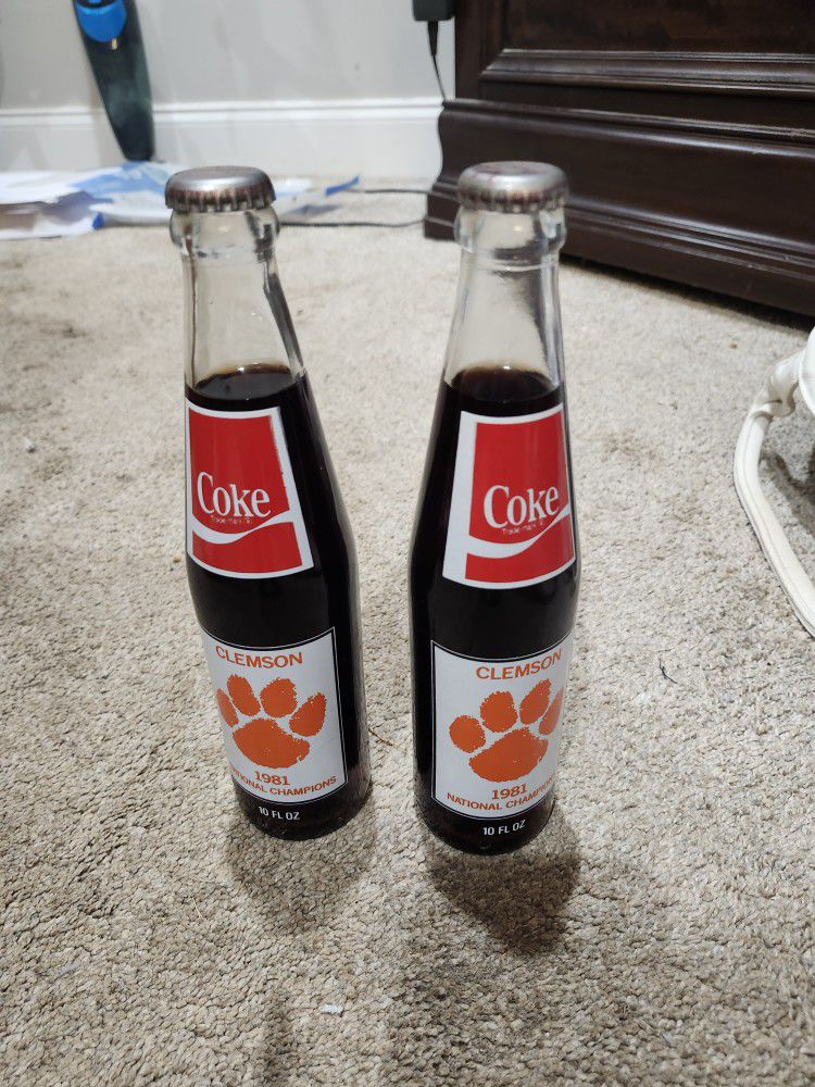 Clemson Cola Bottles 