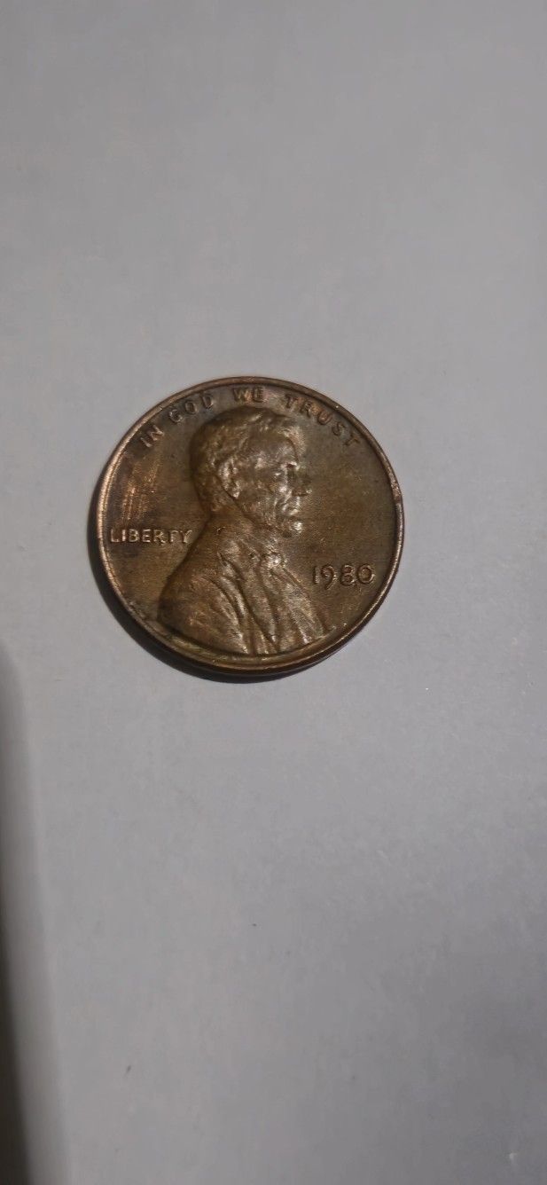 1980 No Mint Mark Penny
