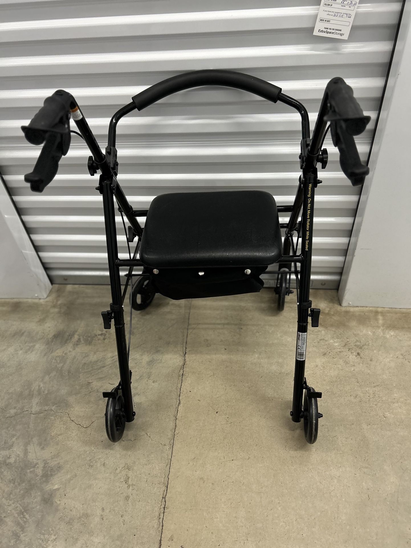 Rollator Rolling Walker with Wheels, Fold Up
