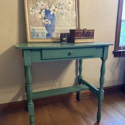 Antique Painted Console Table 