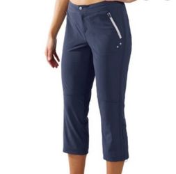 Title Nine Rouge Capri UPF 50 Navy Blue Outdoor Pants