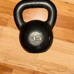 35 Pound Kettle Bell