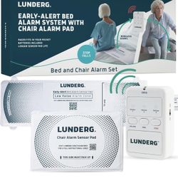 Bed Alarm for Elderly Adults & Chair Alarm Set