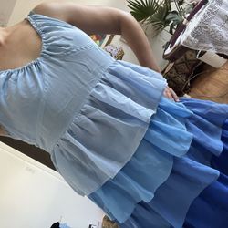 Blue  Dress 