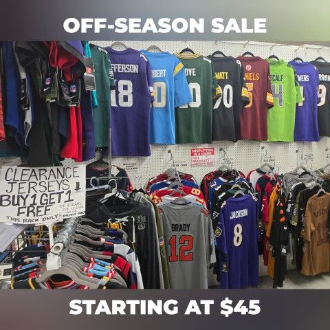 NEW - Stitched Nike Football Jerseys - Multiple Sizes Men's and Youth