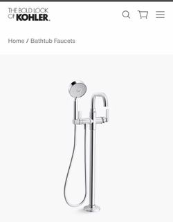 Kohler Castia Floor Mount Faucet