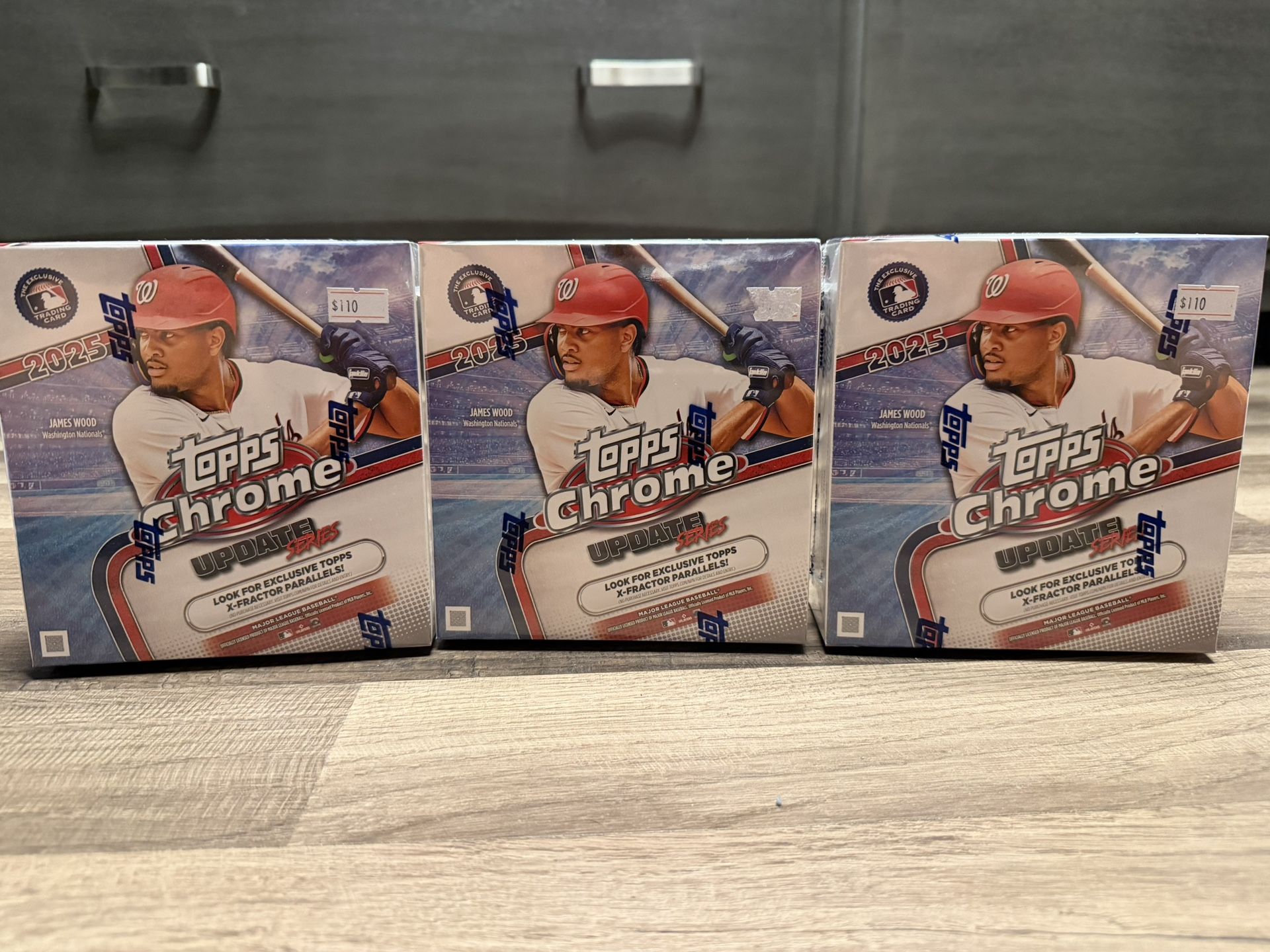 3 2025 TOPPS CHROME UPDATE MEGA BOXES
