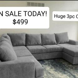 Grey Sectional Couch With Chaise 