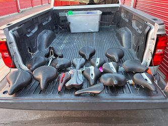 New old stock, bicycle seats