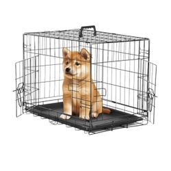 24” Deluxe Small Dog Crate with Divider New 