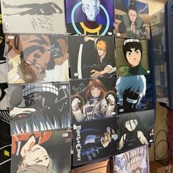 Anime Voice Actors Signed 