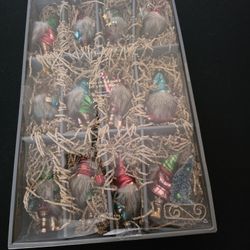 Potterybarn 12 Days Of Christmas Gnome Ornaments 