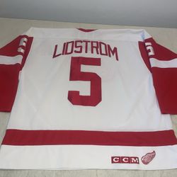 Nicklas Lidstrom Detroit Red Wings Ccm Jersey Mens XXl Euc Sewn Vintage Nhl 90s
