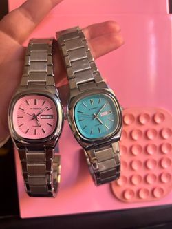 Matching Retro Pastel Watches