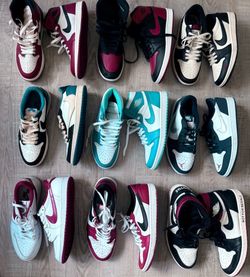 Jordan 1 lows & highs ALL 9.5