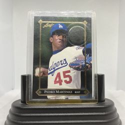 Pedro Martinez 1992 Leaf “Series 1 Gold Leaf Rookies” Rookie Card#BC-3