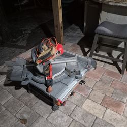 12" table saw and Rigid table saw in excellent condition.