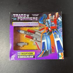 RARE Disney World Variant Transformers G1 Commemorative Series II Starscream