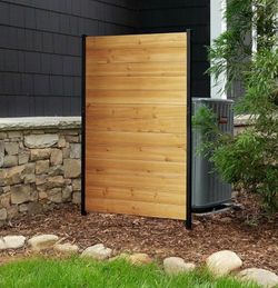 New Other Enclo 5ft H x 3.2ft W (1 Panel) Cedar Wood Privacy Screen