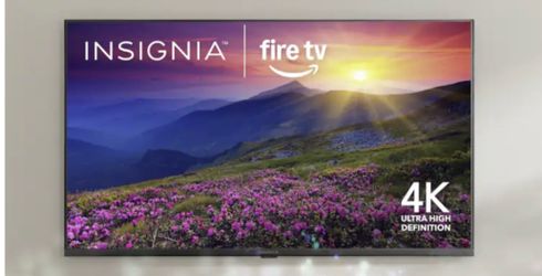 Insignia 65’’ TV flat screen LED 4K