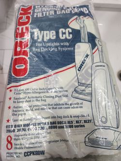 Oreck vacuum bags