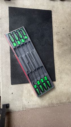 Snap On SgdxL80bg 8oc Cabinet Screwdriver Set New