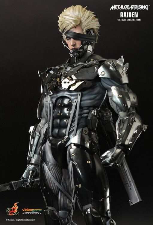 Hot Toys 1/6 Metal Gear Rising: Revengeance Raiden Figure! VGM17! Special Edition Version!