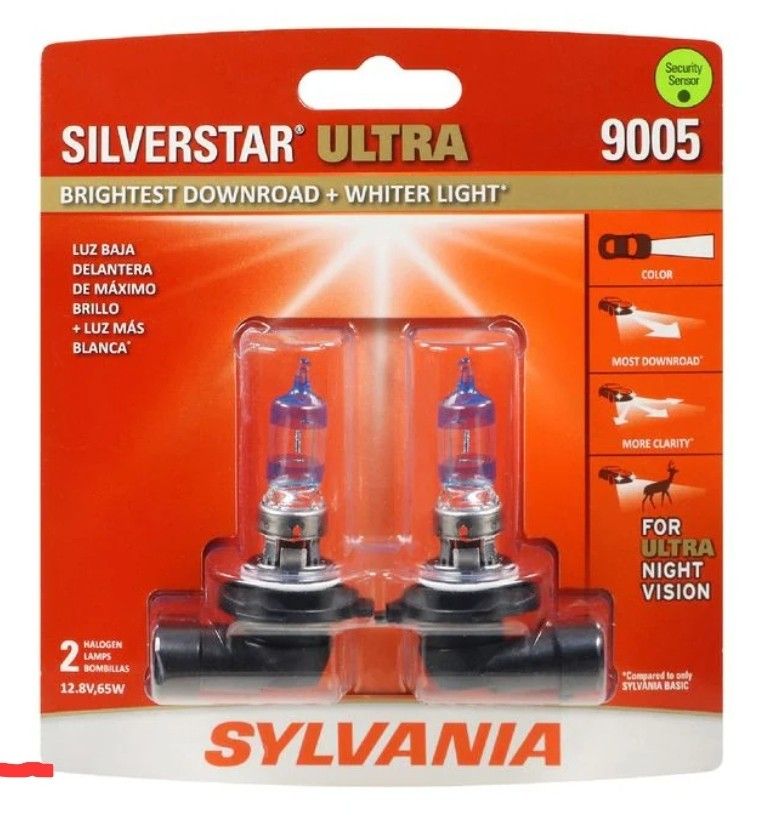 SilverStar Ultra Headlight and Fog Light Bulb 9005SU-2