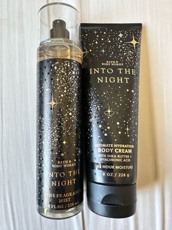 Bath & Body Works Into the Night Mist & Cream Set