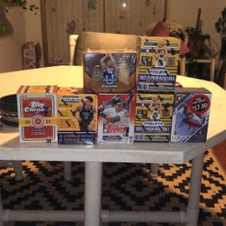 Sealed Topps And Panini Blister Box’s