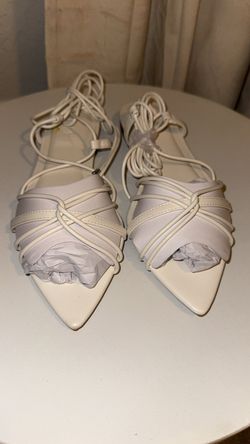 INC Kharmaa lace up sandals 7.5