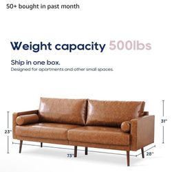 Leather Sofa 