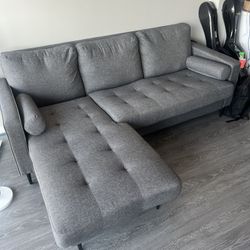 Grey Sectional Sofa – Comfortable & Clean 