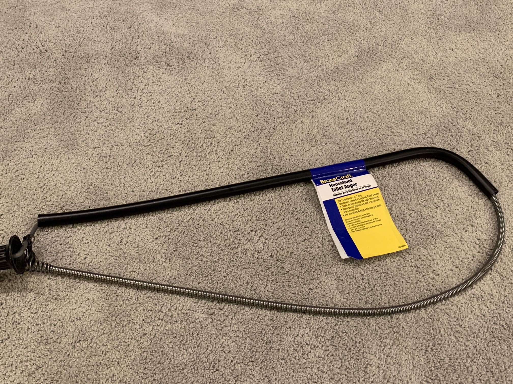 BrassCraft Household Toilet Auger