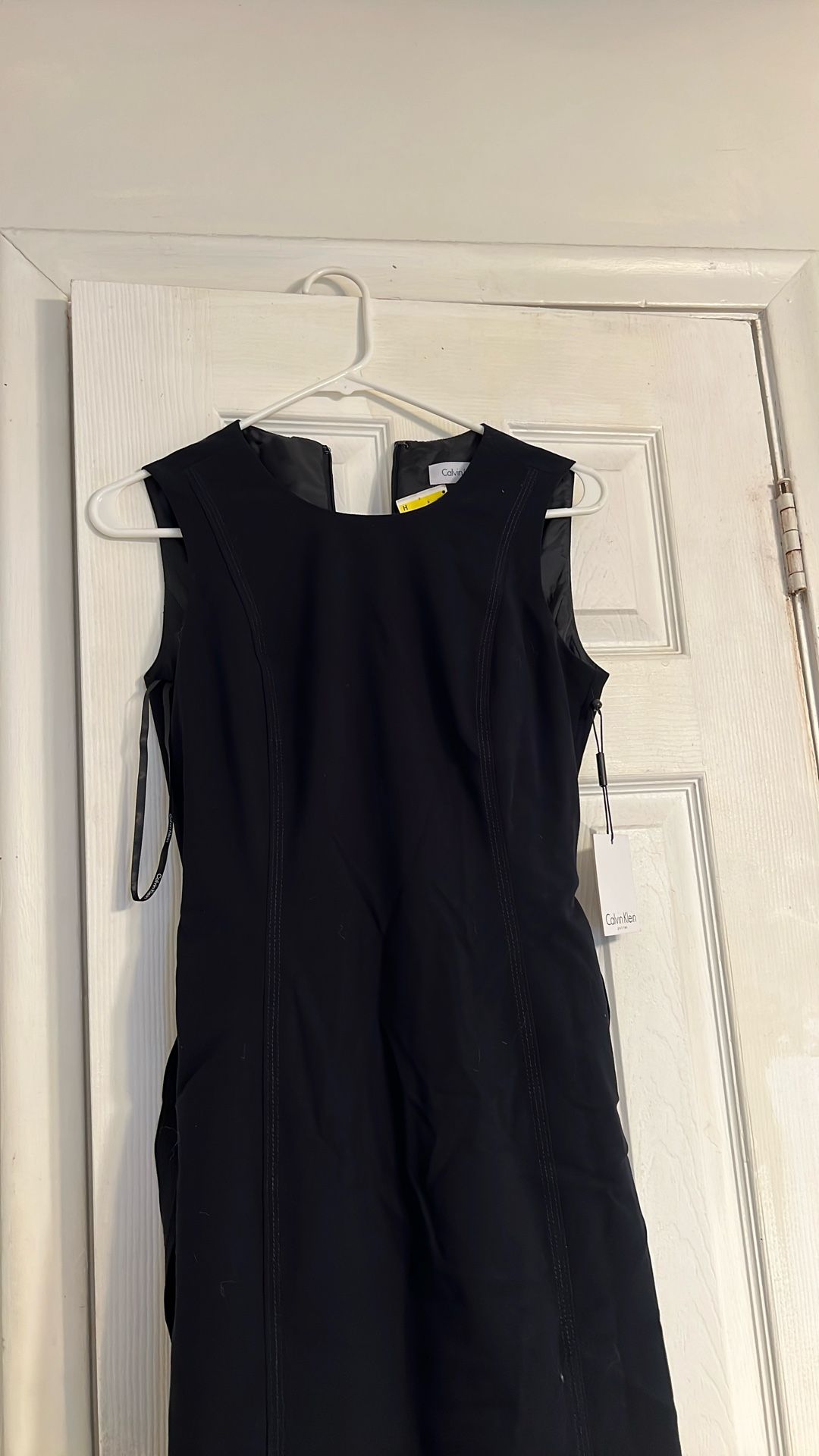 MidLong Black Calvin Dress